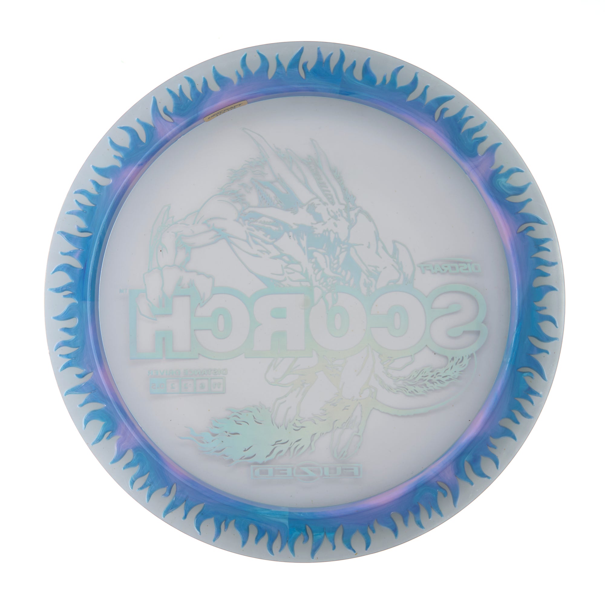 Flame Pattern Fuzed Line Scorch