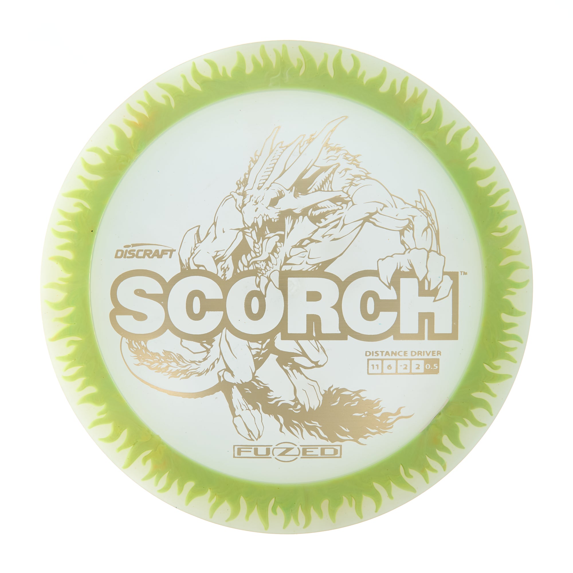 Flame Pattern Fuzed Line Scorch