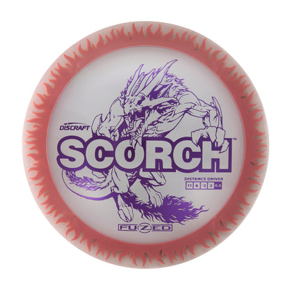 Flame Pattern Fuzed Line Scorch