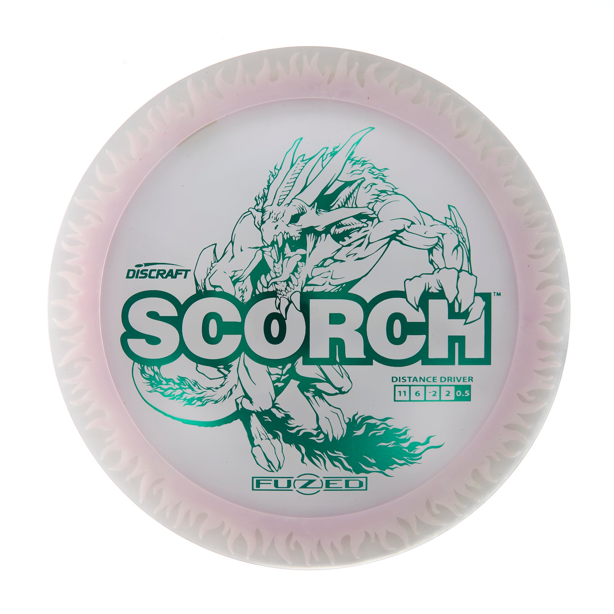 Flame Pattern Fuzed Line Scorch