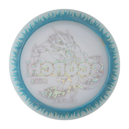 Flame Pattern Fuzed Line Scorch