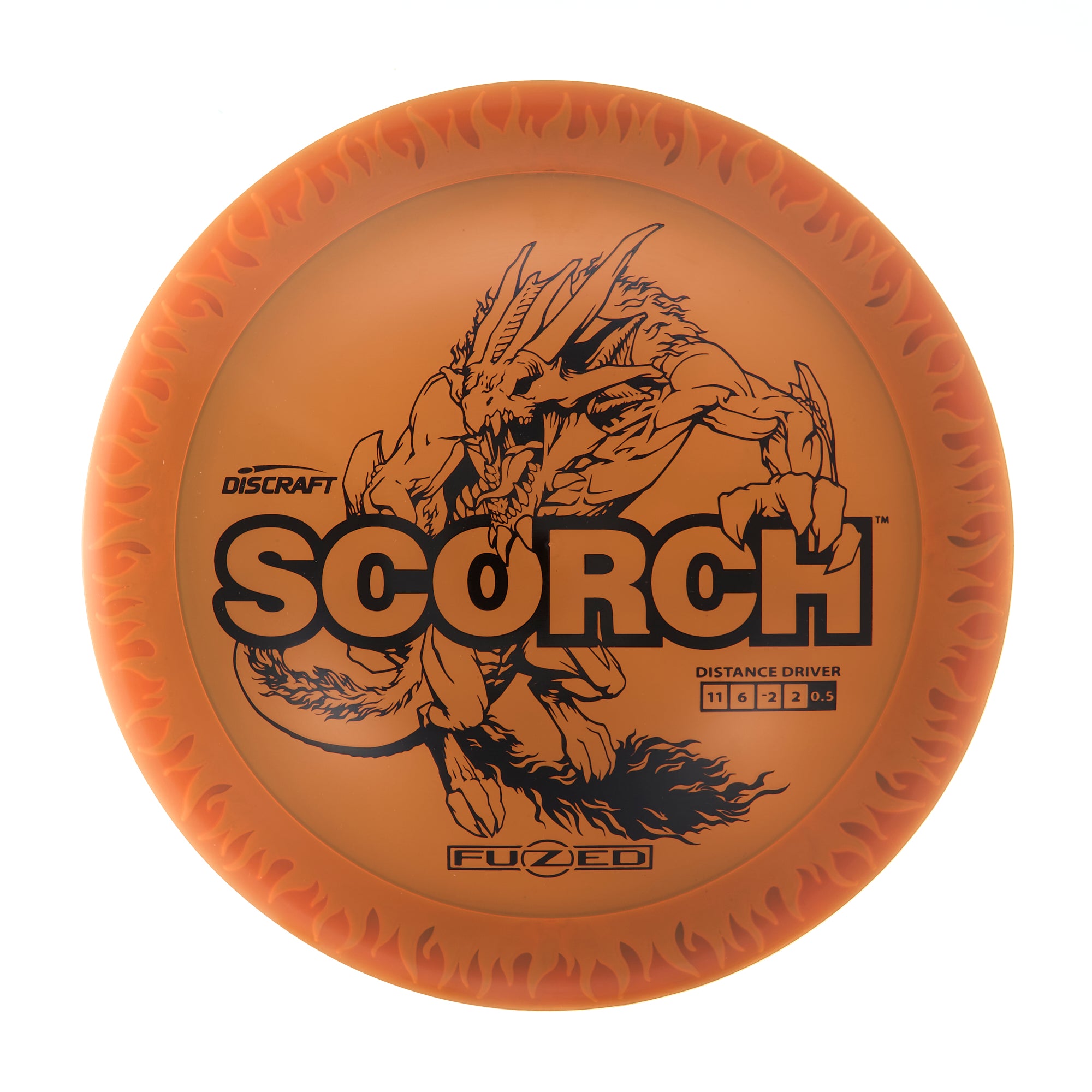 Flame Pattern Fuzed Line Scorch