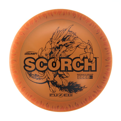 Flame Pattern Fuzed Line Scorch