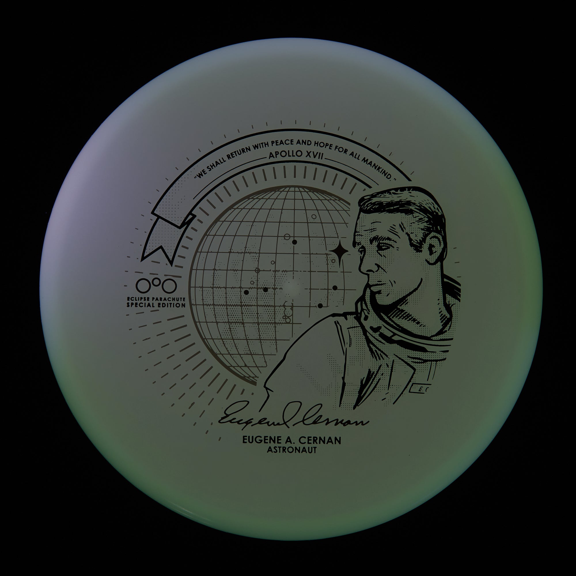 Special Edition Color Glow - White Eclipse 2.0 - Parachute