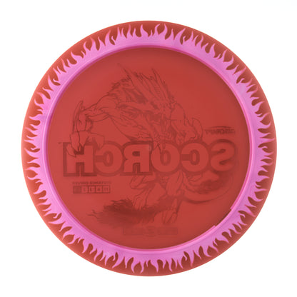 Flame Pattern Fuzed Line Scorch