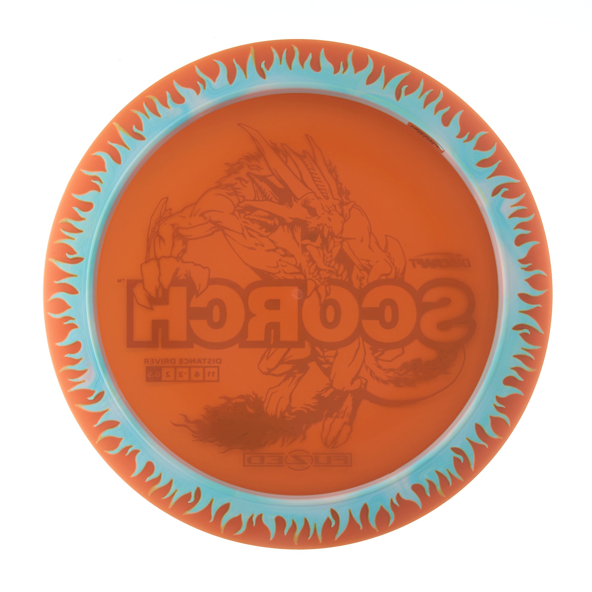 Flame Pattern Fuzed Line Scorch