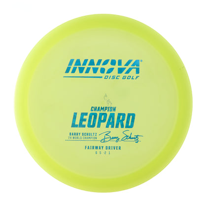 Barry Schultz 2x World Champion Champion Leopard