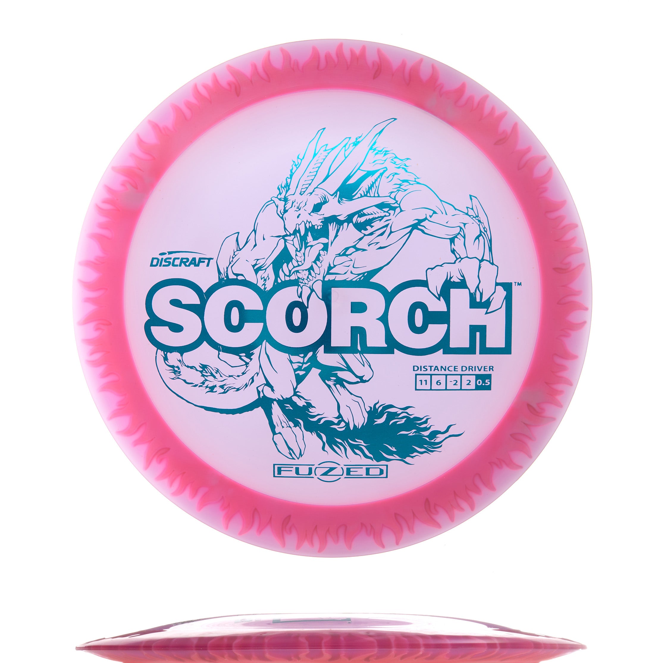 Flame Pattern Fuzed Line Scorch