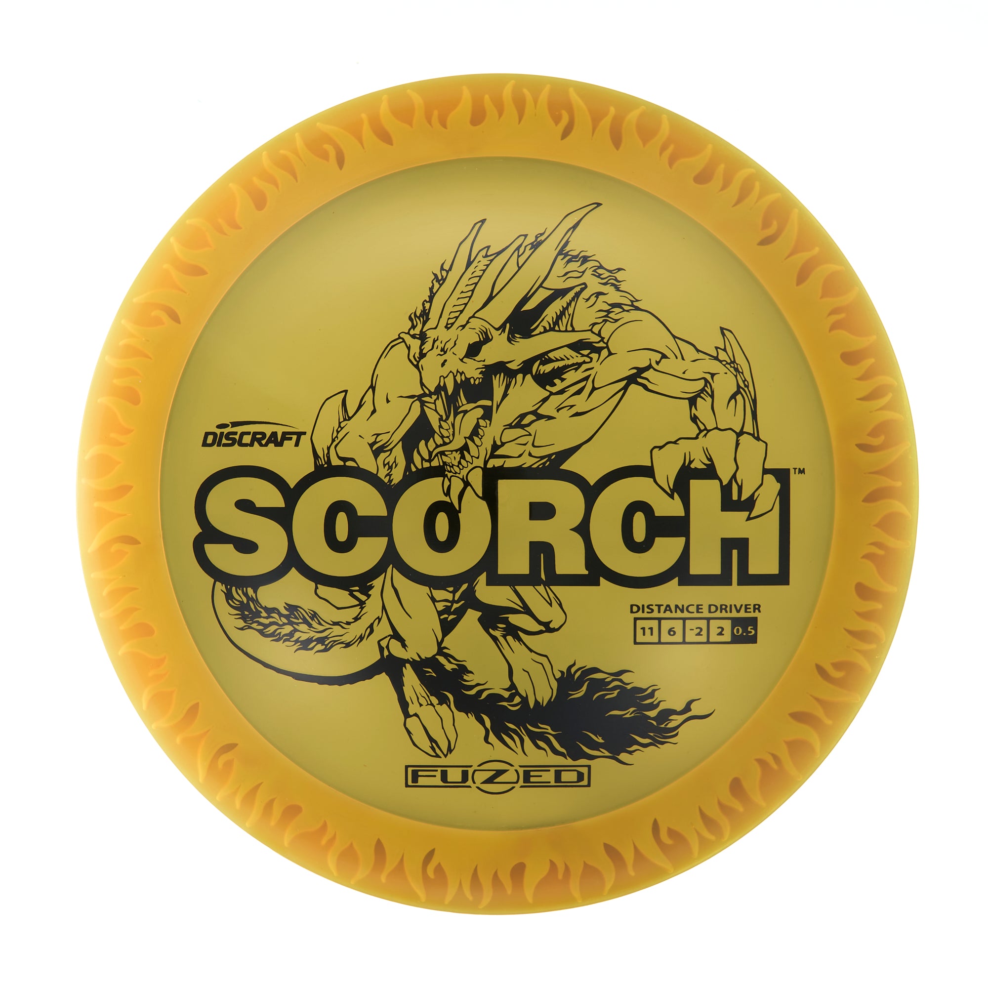 Flame Pattern Fuzed Line Scorch