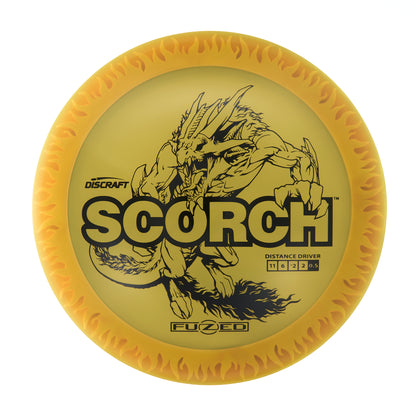 Flame Pattern Fuzed Line Scorch