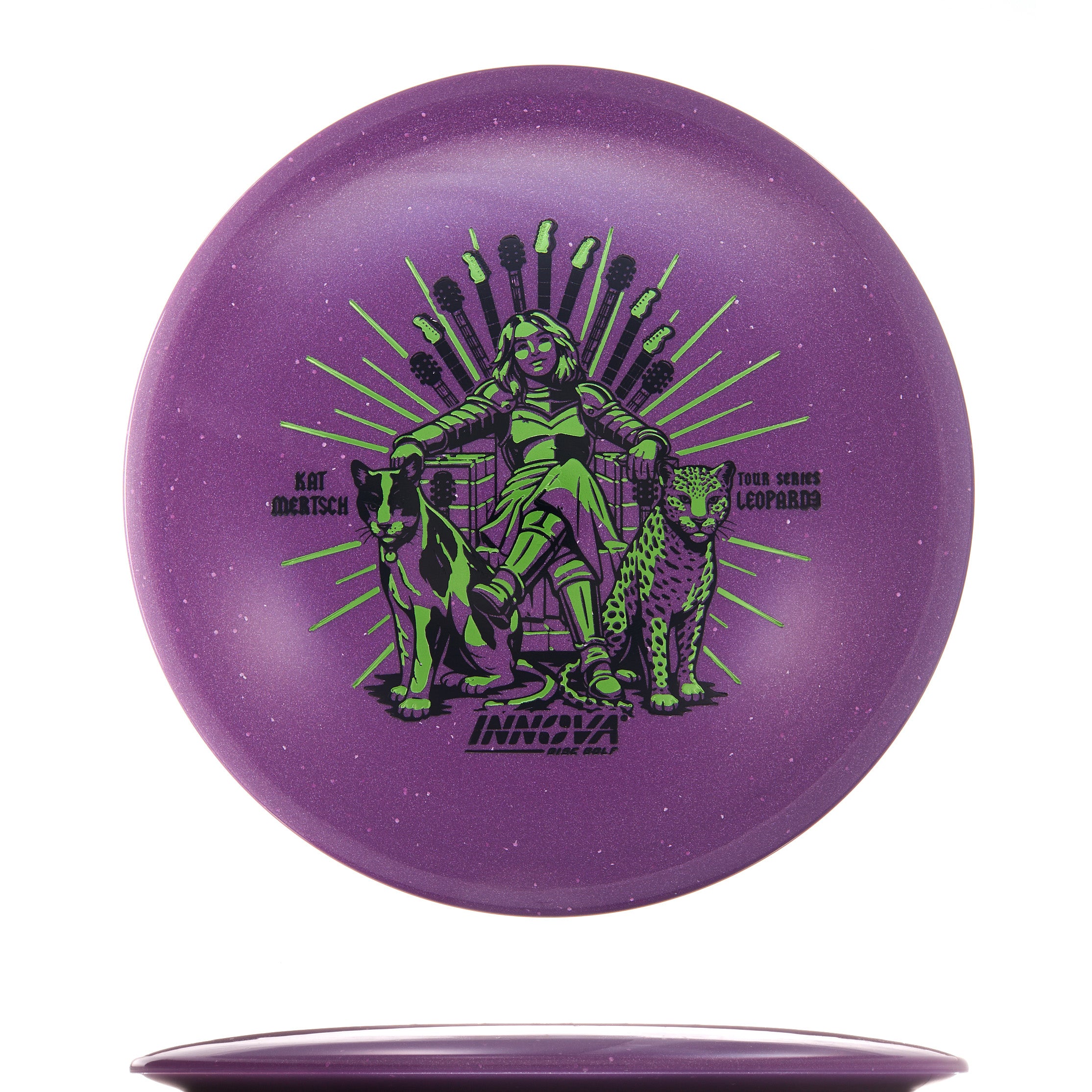 Kat Mertsch Tour Series Metal Flake Star Leopard3