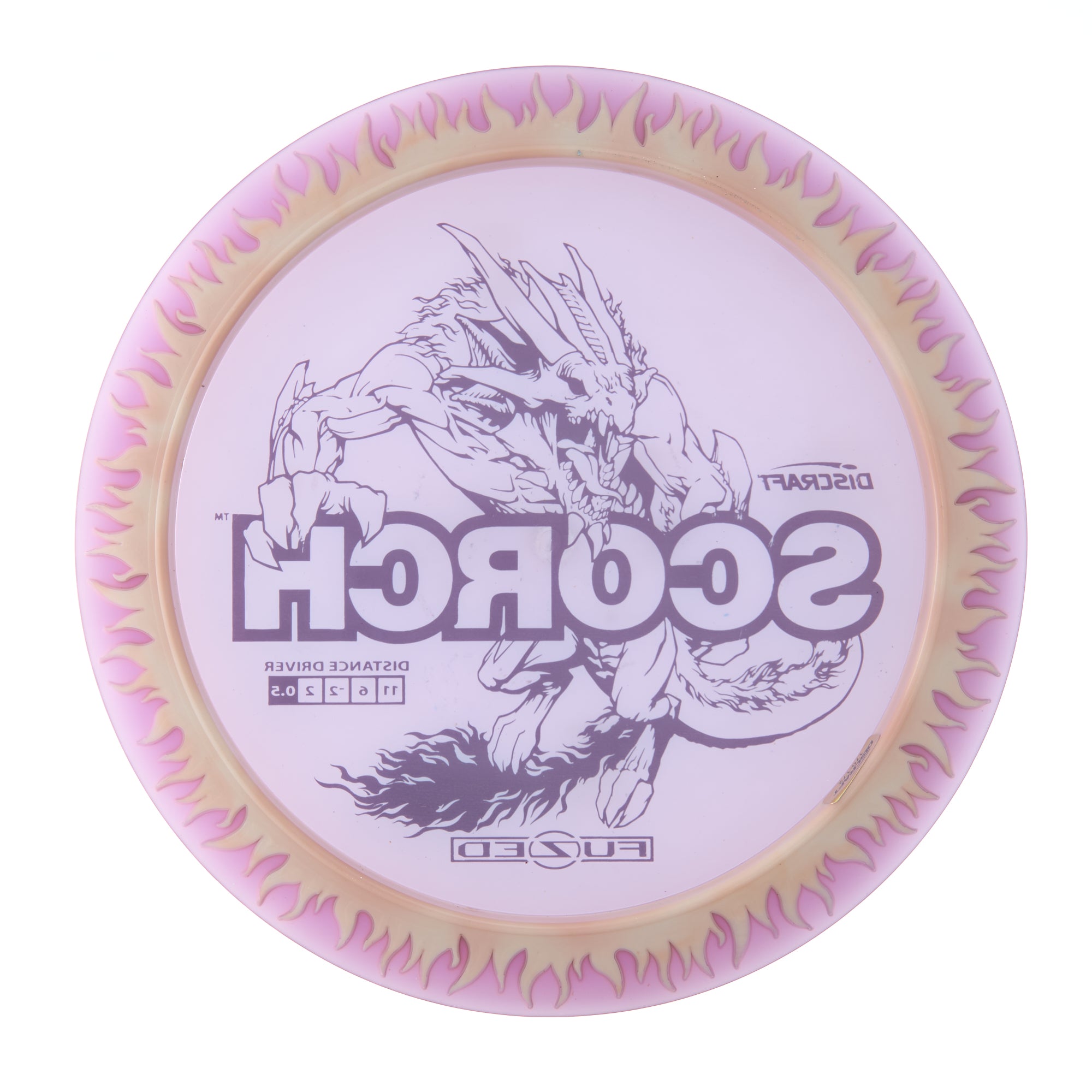 Flame Pattern Fuzed Line Scorch