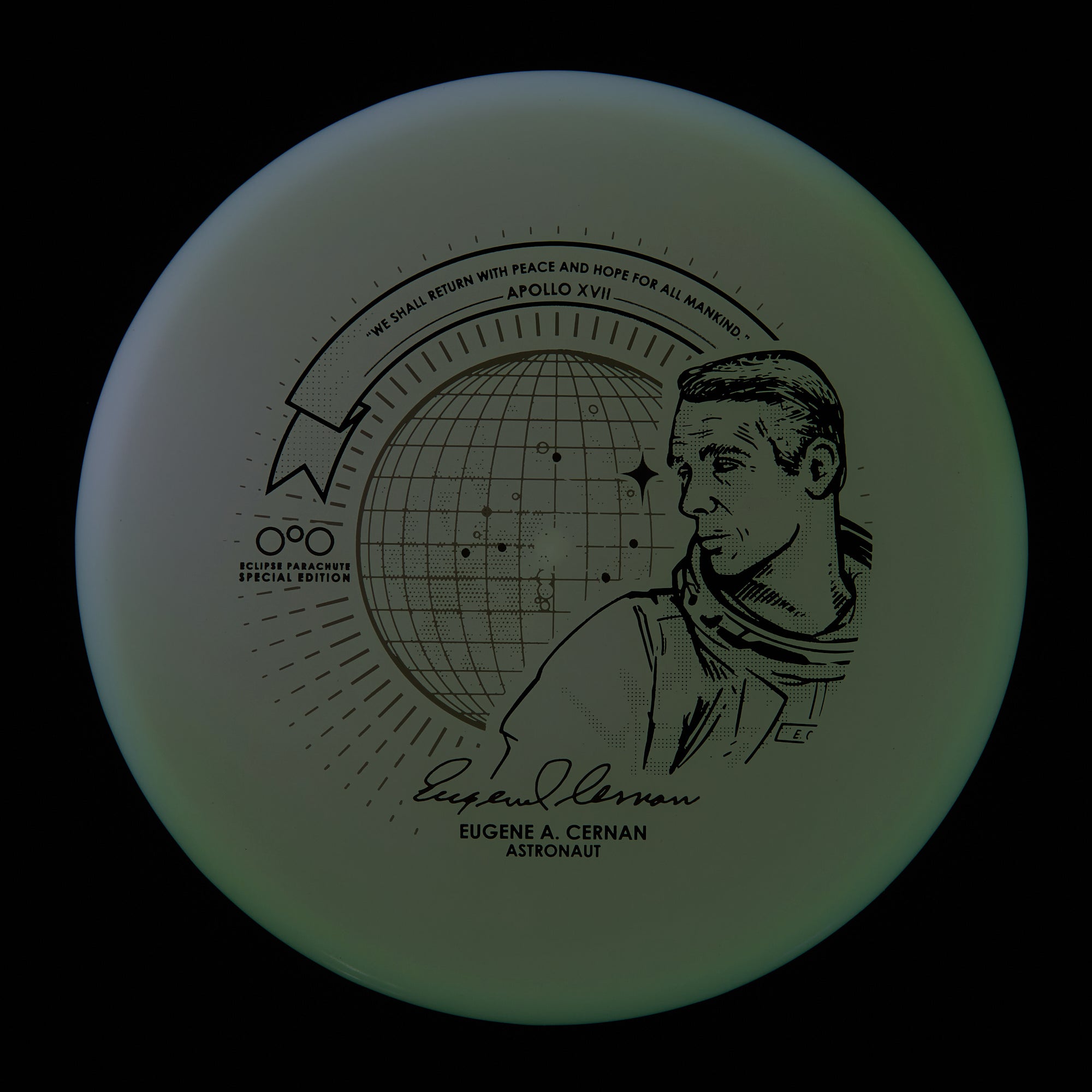 Special Edition Color Glow - White Eclipse 2.0 - Parachute