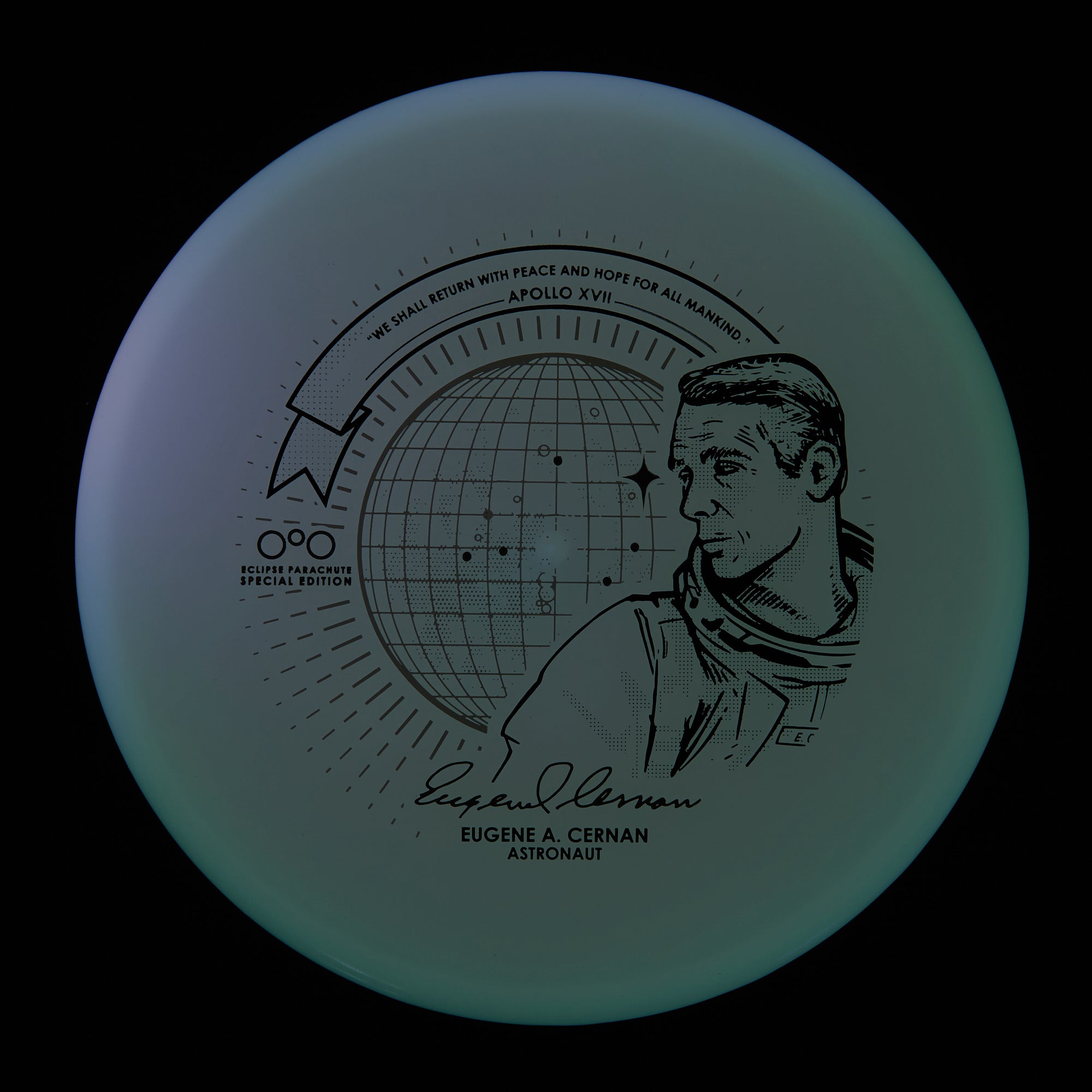 Special Edition Color Glow - White Eclipse 2.0 - Parachute