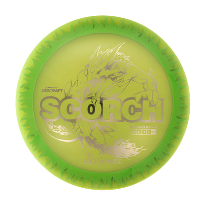 Flame Pattern Fuzed Line Scorch