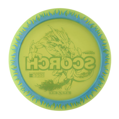 Flame Pattern Fuzed Line Scorch