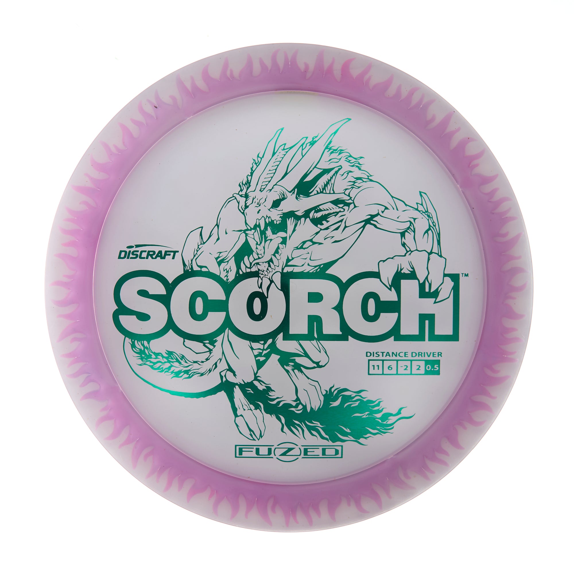 Flame Pattern Fuzed Line Scorch