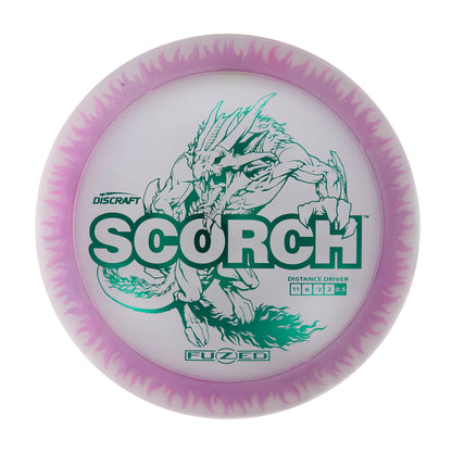 Flame Pattern Fuzed Line Scorch