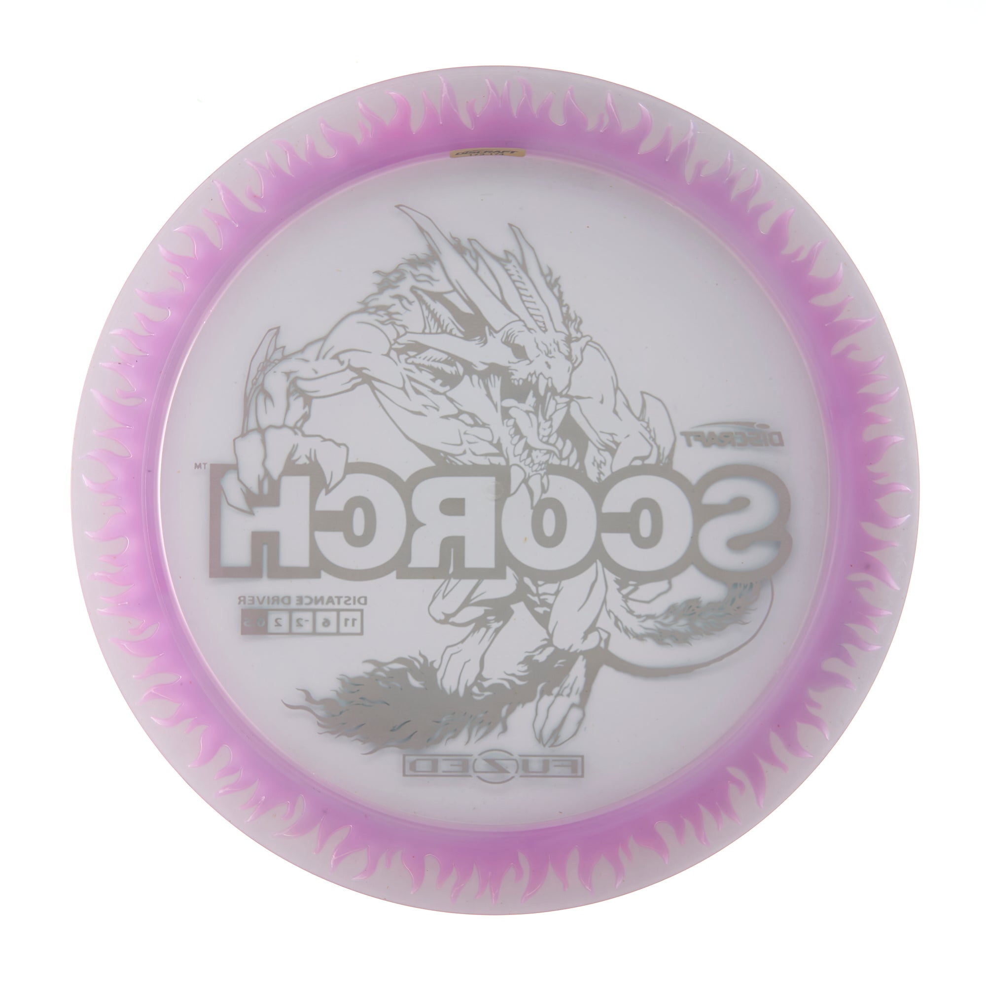 Flame Pattern Fuzed Line Scorch