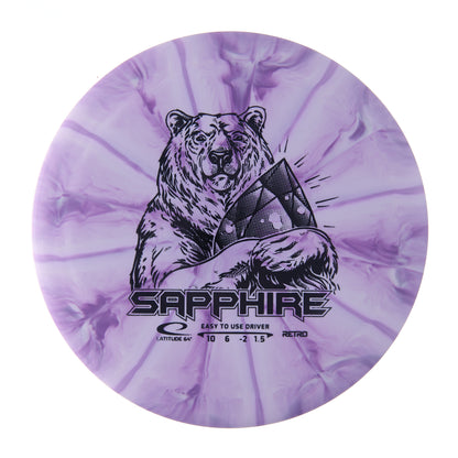 Retro Burst Sapphire