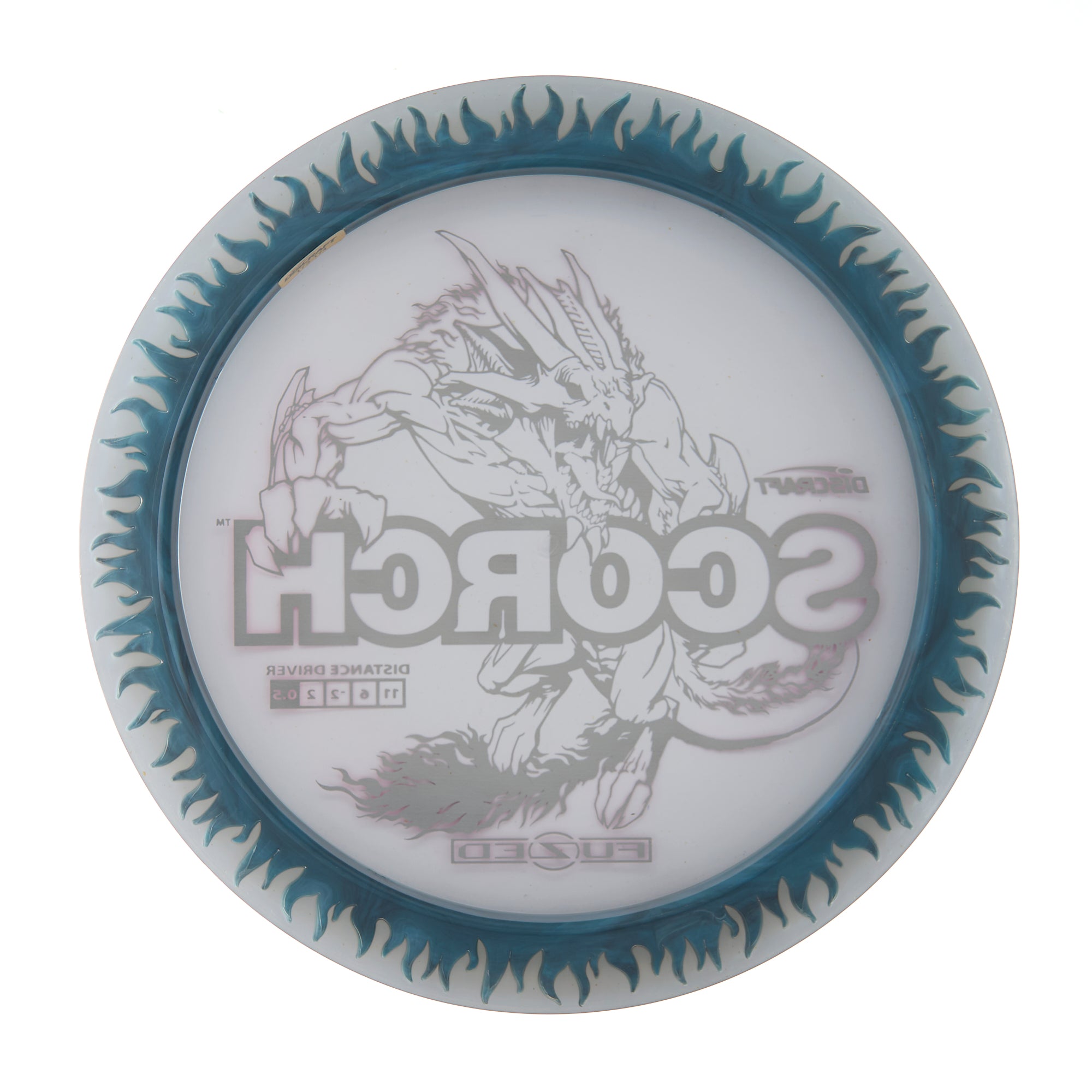 Flame Pattern Fuzed Line Scorch