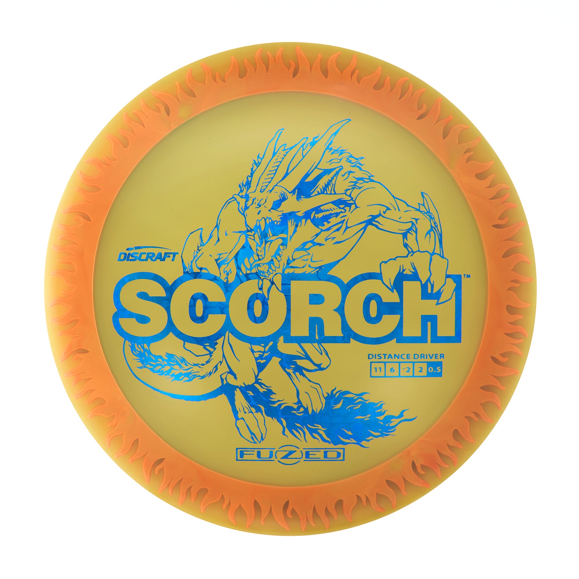 Flame Pattern Fuzed Line Scorch