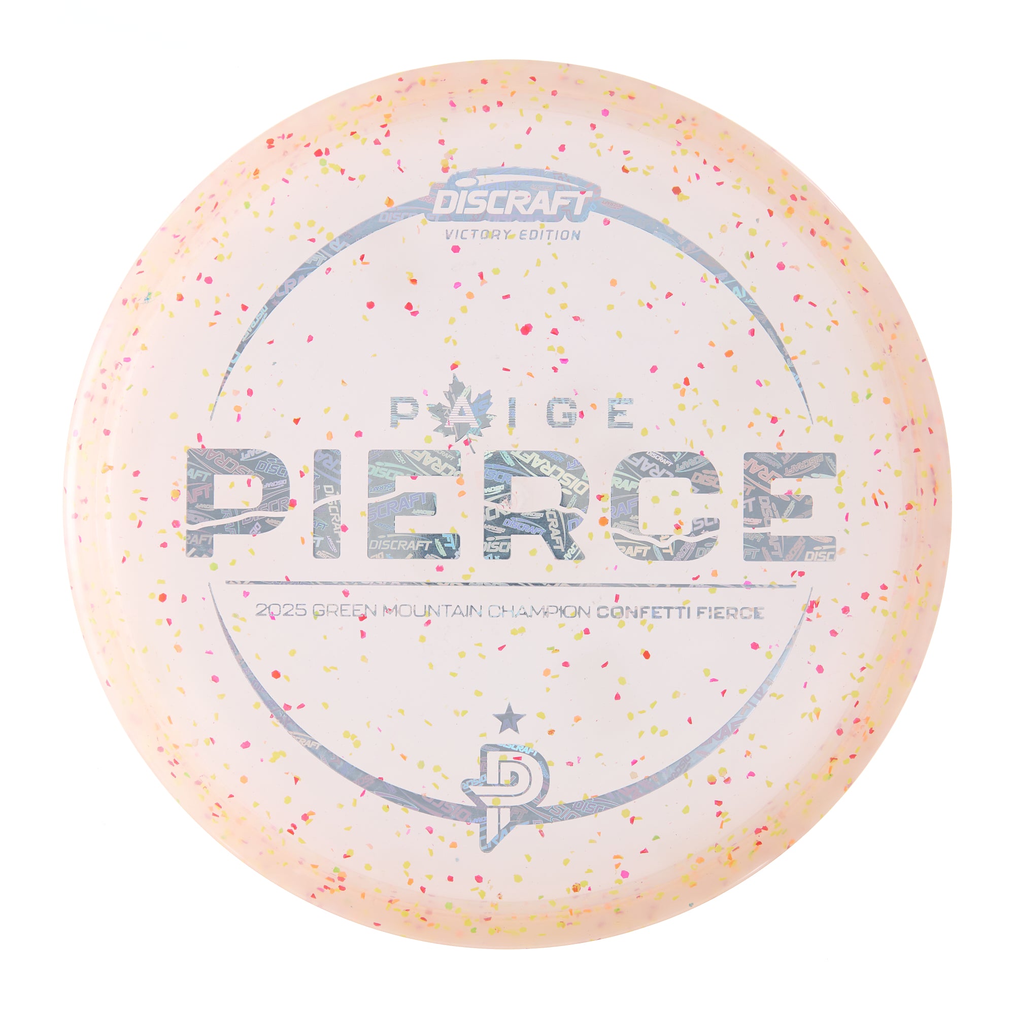 Paige Pierce 2025 Green Mountain Champion Victory Edition Confetti Fierce