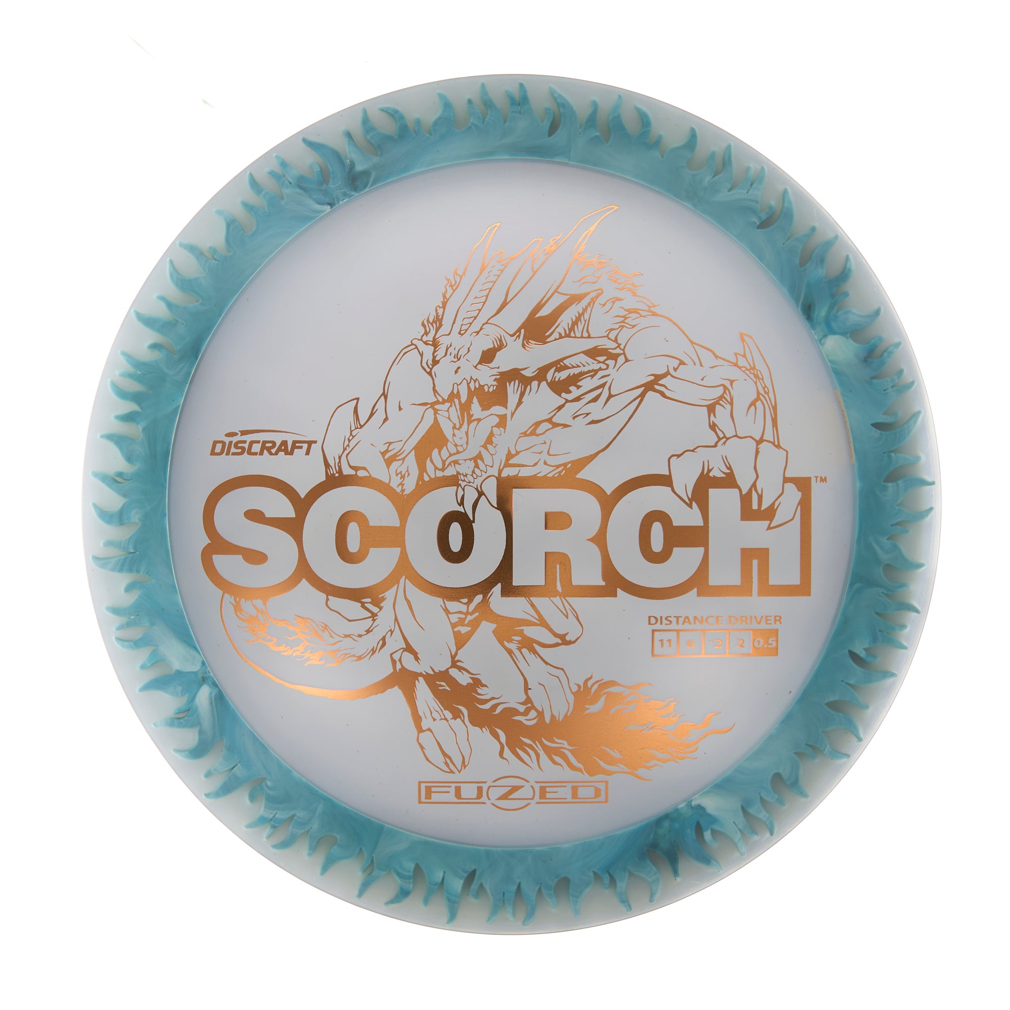 Flame Pattern Fuzed Line Scorch