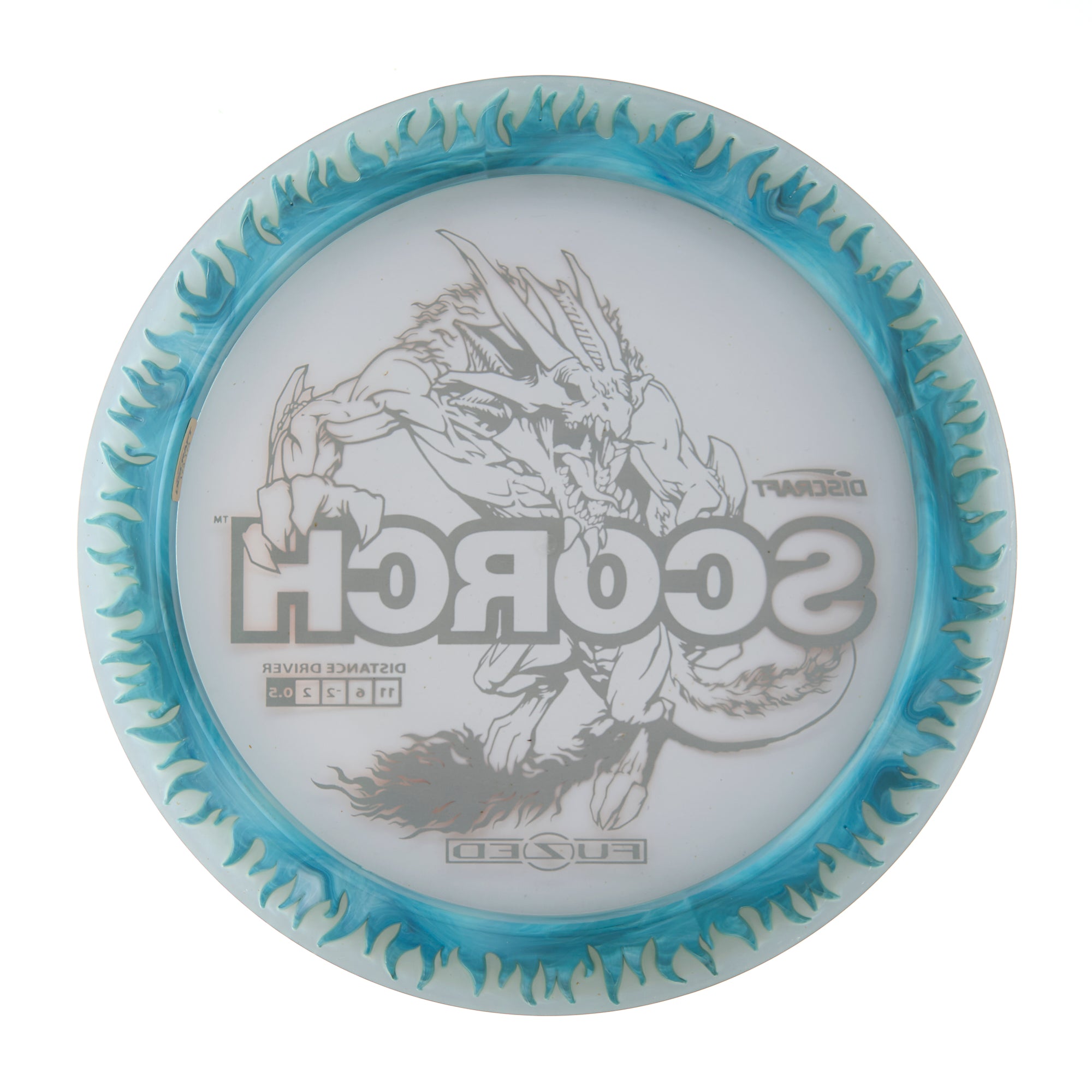 Flame Pattern Fuzed Line Scorch