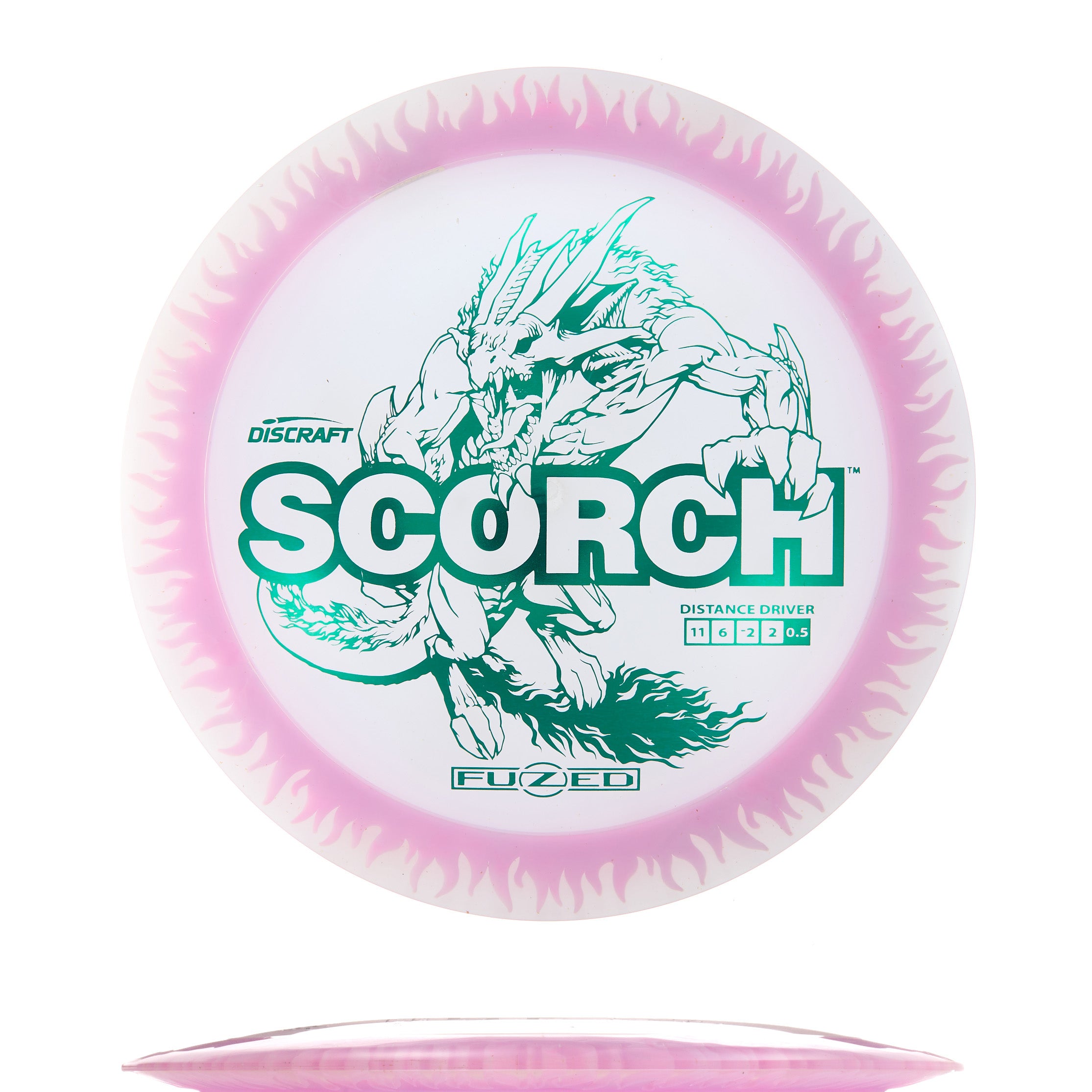 Flame Pattern Fuzed Line Scorch