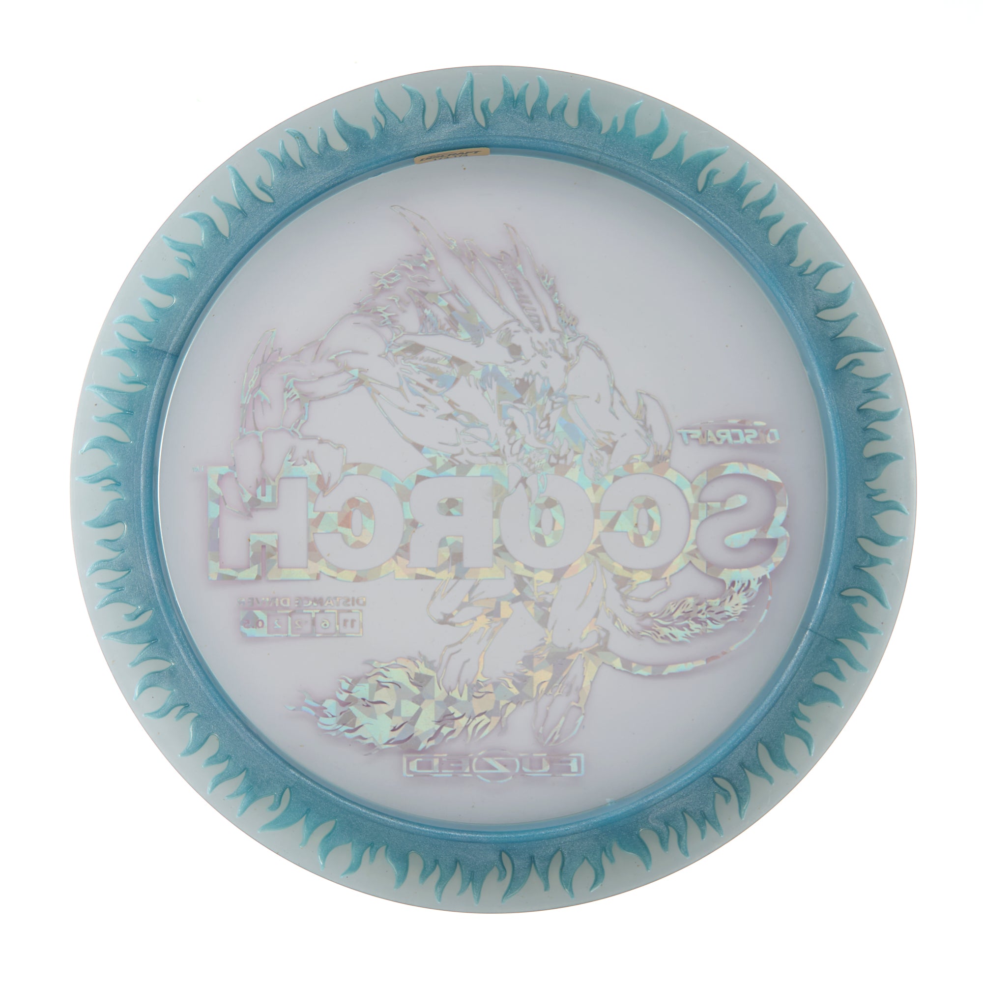 Flame Pattern Fuzed Line Scorch