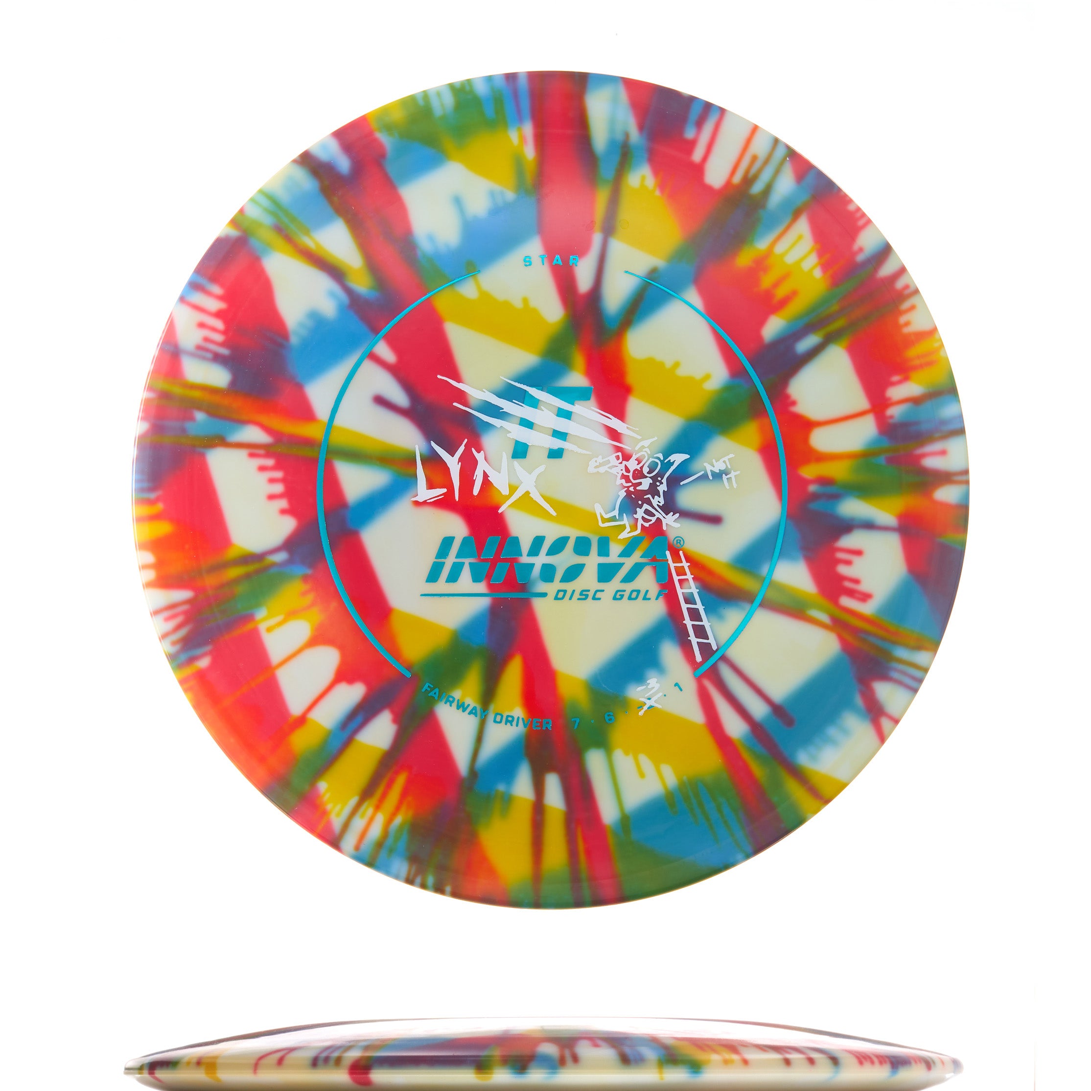 Over Stamped IT I-Dye Star Lynx