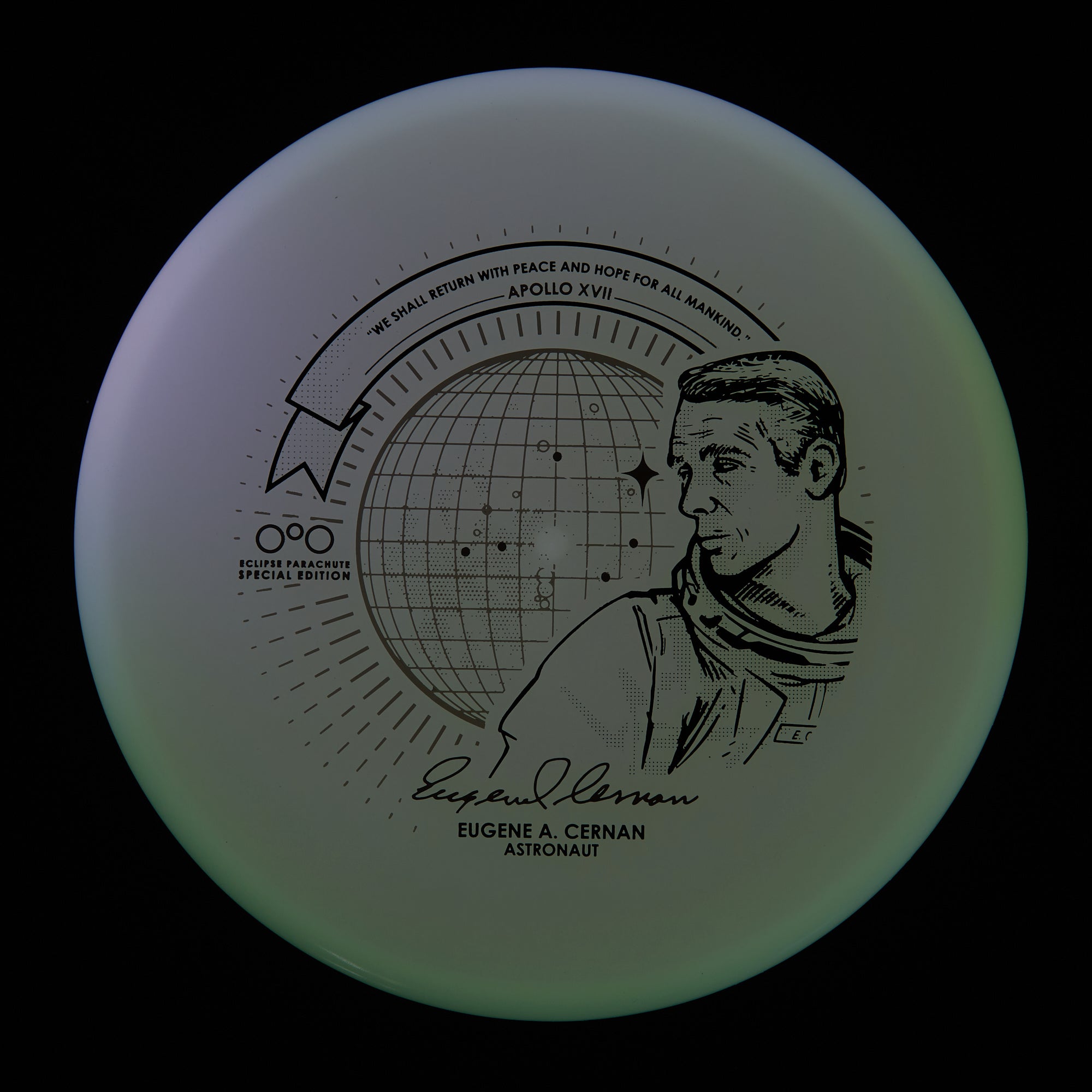 Special Edition Color Glow - White Eclipse 2.0 - Parachute