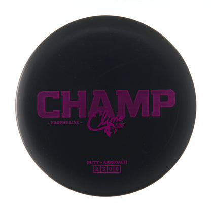 First Run Trophy Line Champ