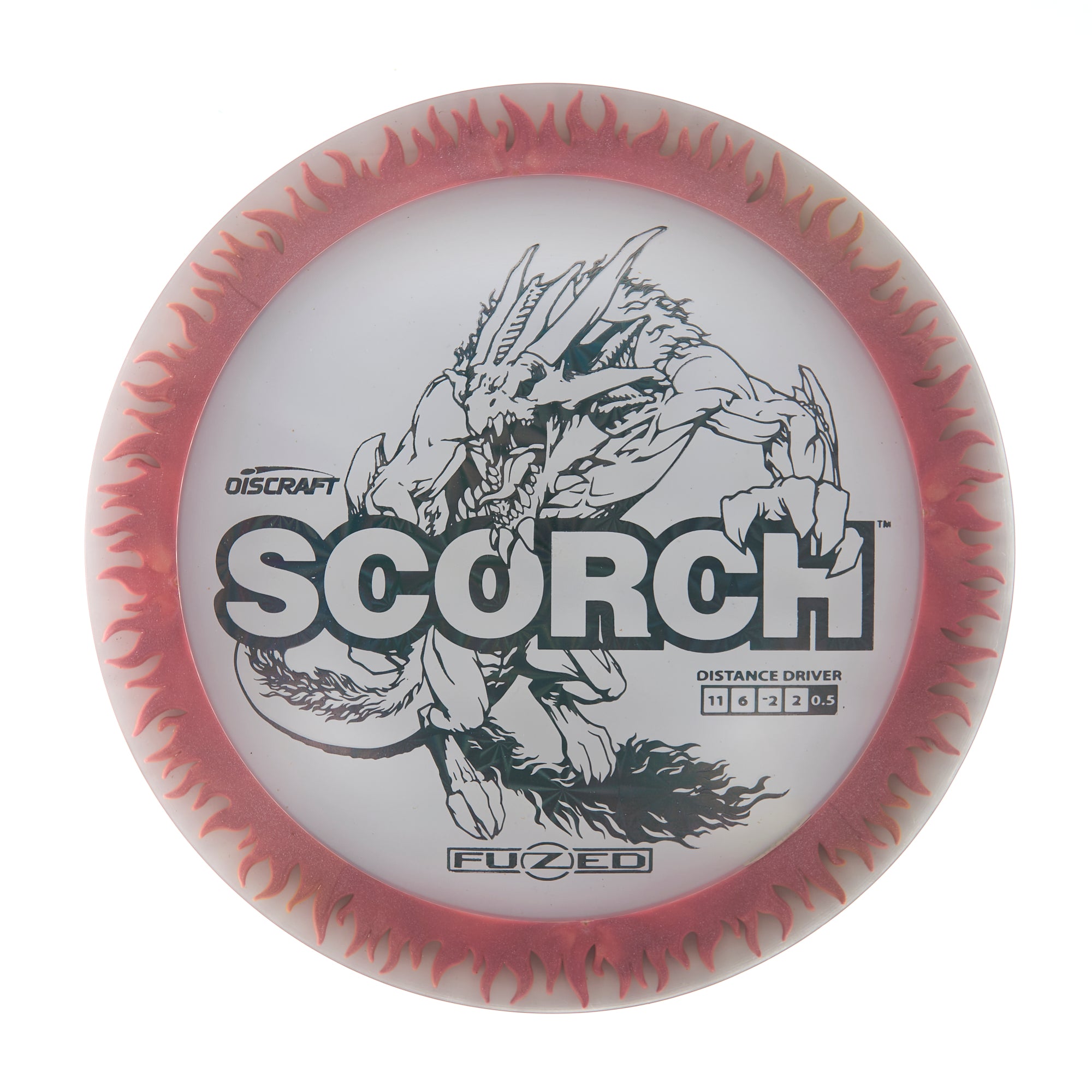 Flame Pattern Fuzed Line Scorch