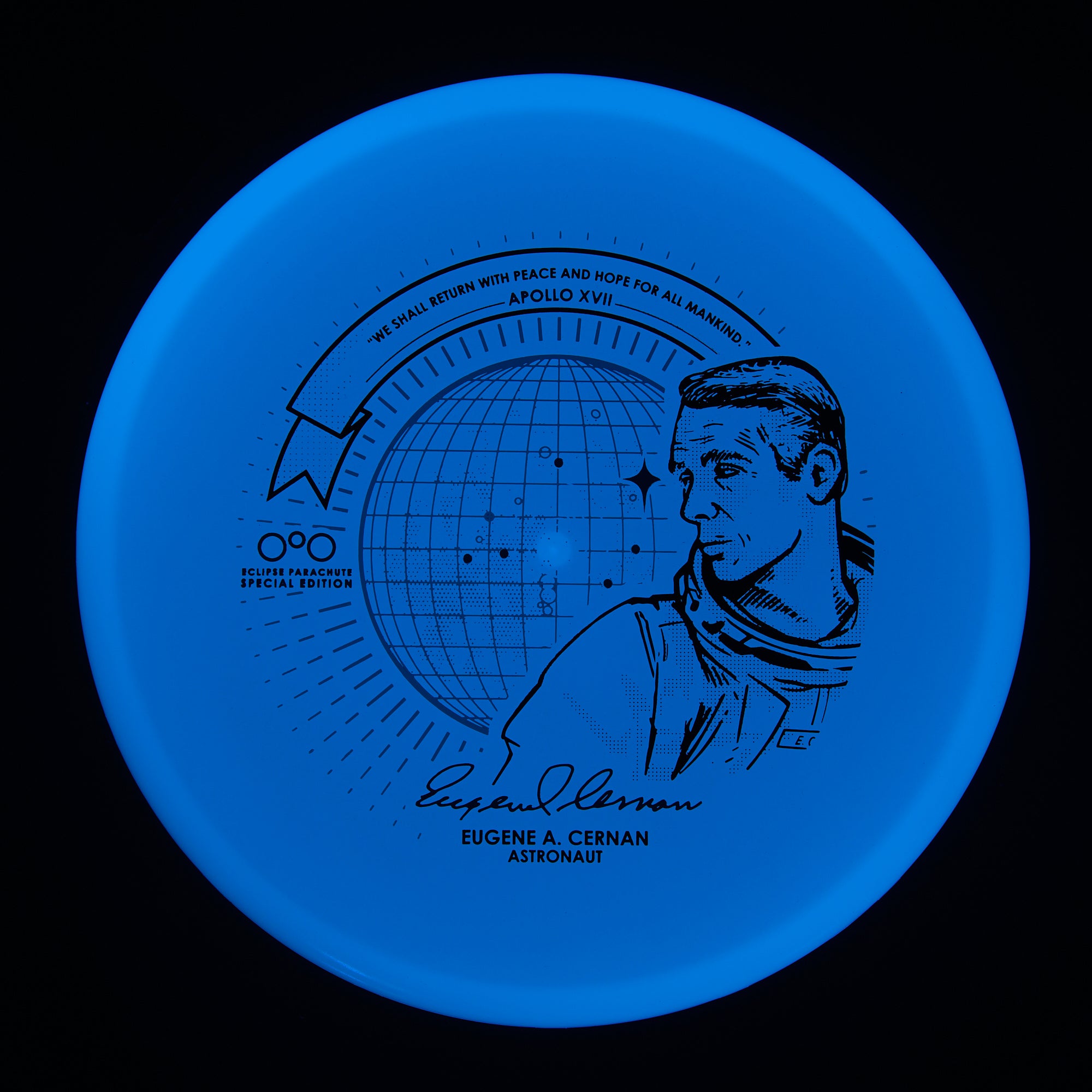 Special Edition Color Glow - Blue Eclipse 2.0 - Parachute