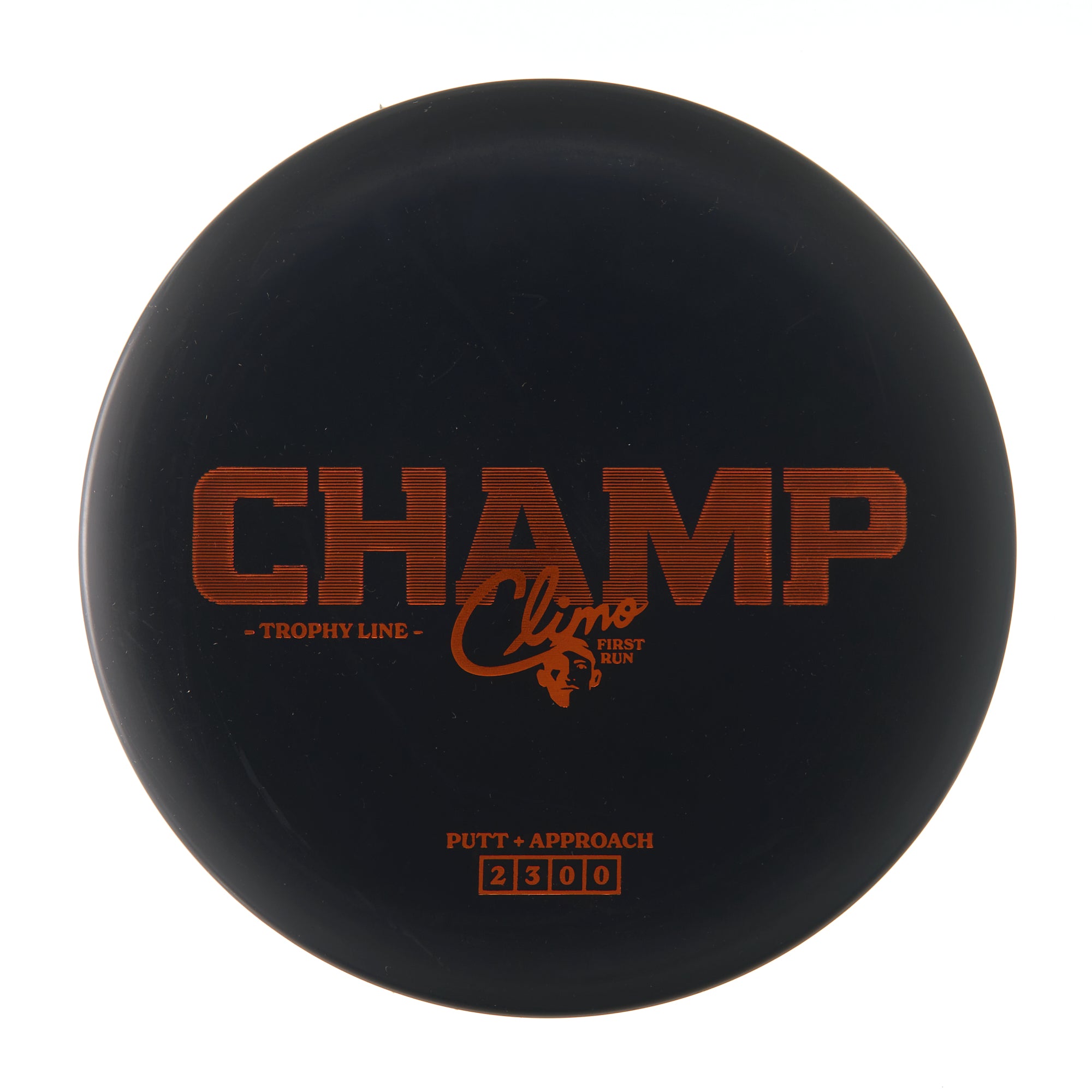 First Run Trophy Line Champ