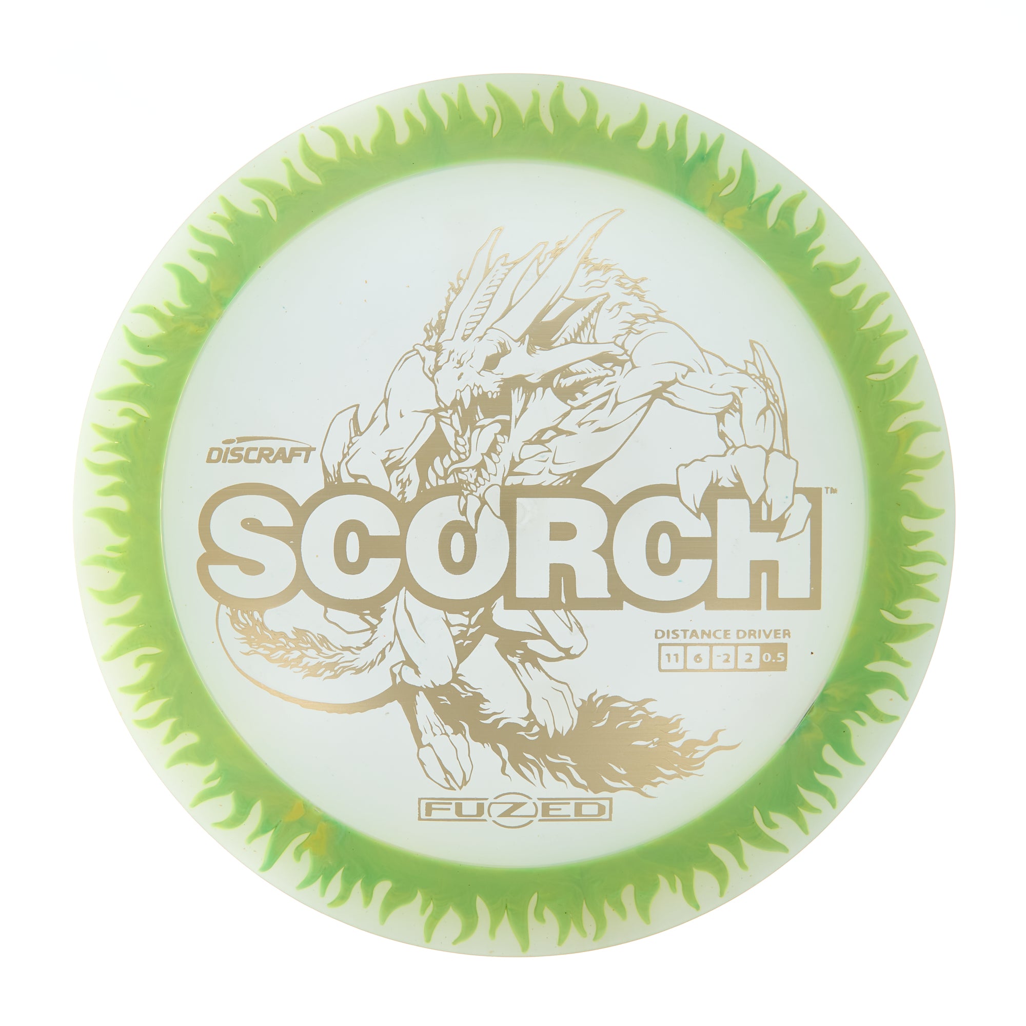 Flame Pattern Fuzed Line Scorch