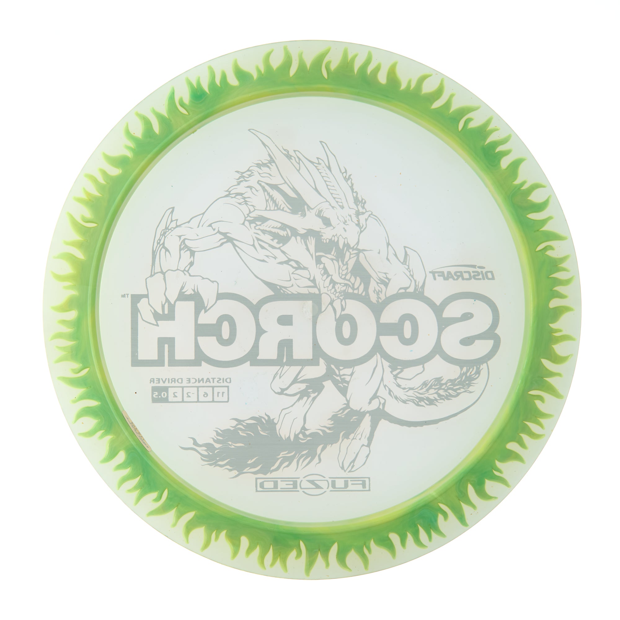 Flame Pattern Fuzed Line Scorch