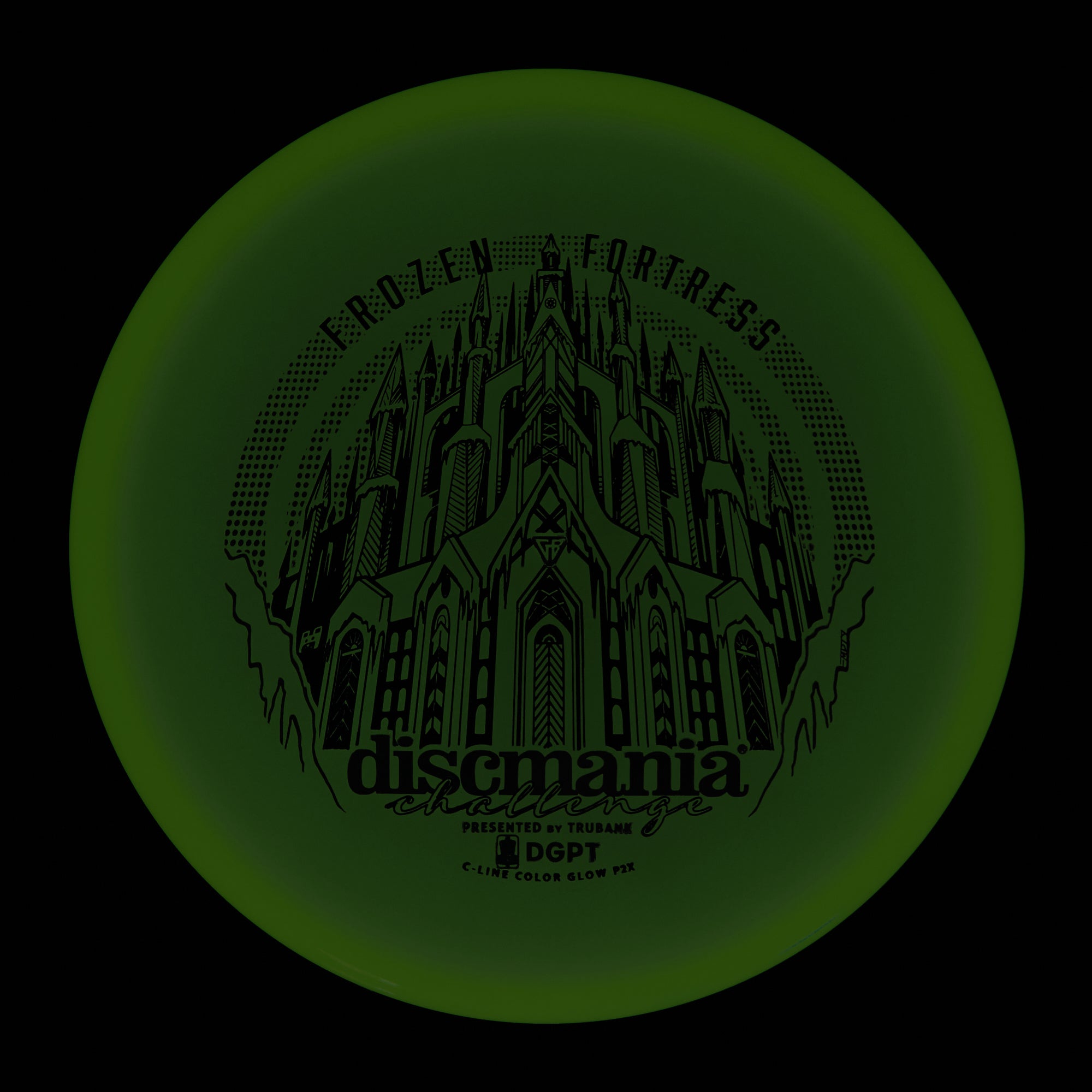 Discmania Challenge Frozen Fortress C-Line Color Glow P2X