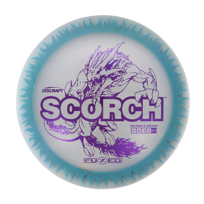 Flame Pattern Fuzed Line Scorch