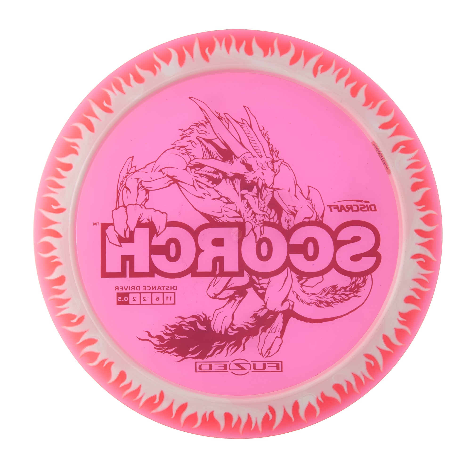 Flame Pattern Fuzed Line Scorch