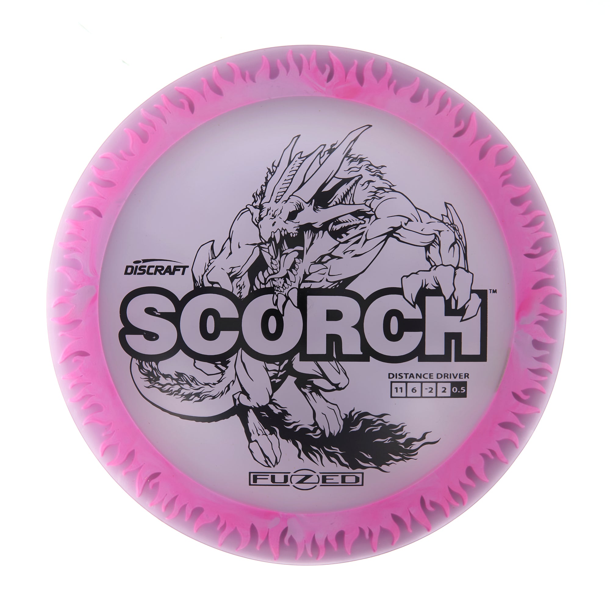 Flame Pattern Fuzed Line Scorch