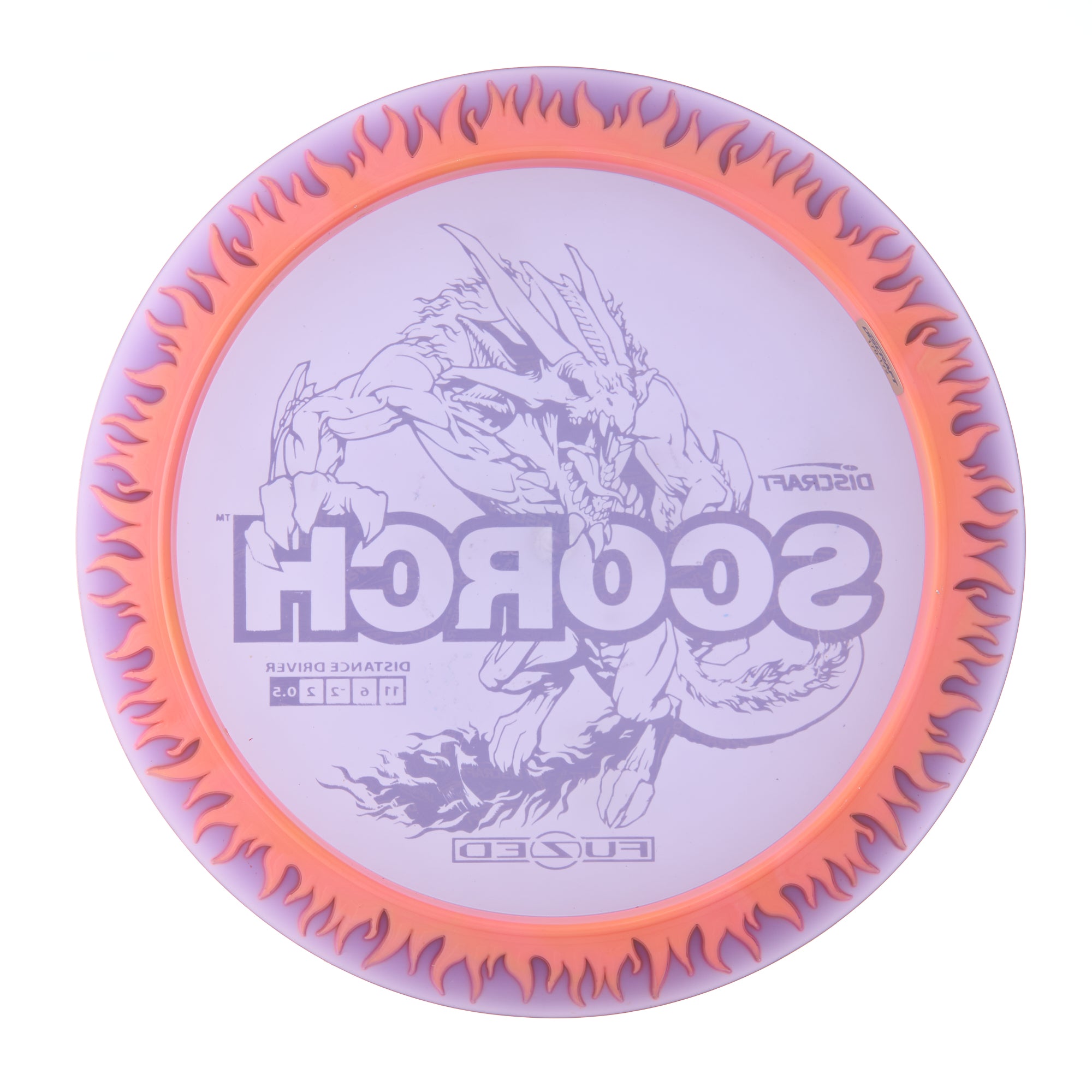 Flame Pattern Fuzed Line Scorch