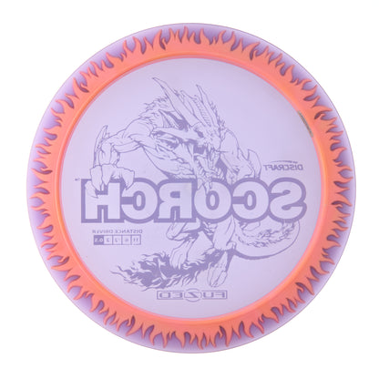 Flame Pattern Fuzed Line Scorch