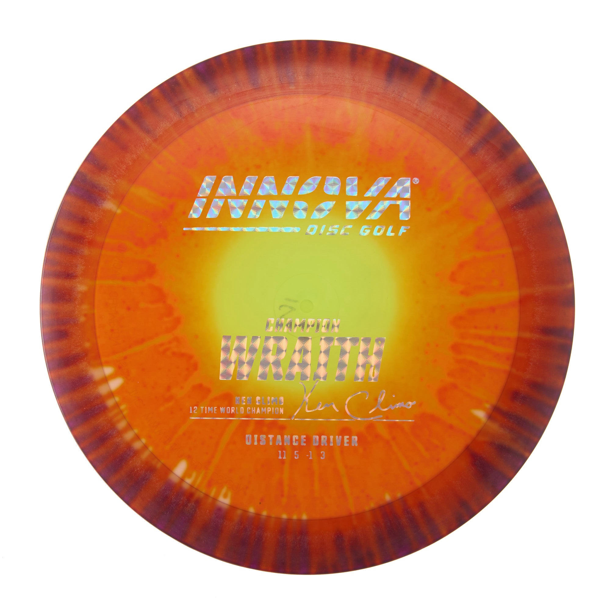 Ken Climo 12x World Champion I-Dye Champion Wraith