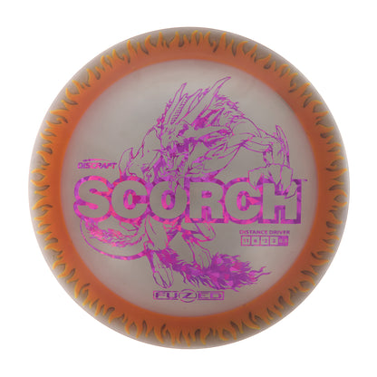 Flame Pattern Fuzed Line Scorch