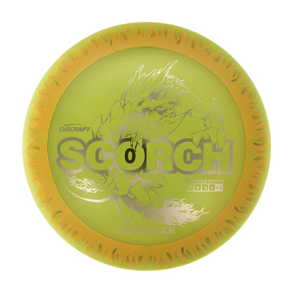 Flame Pattern Fuzed Line Scorch