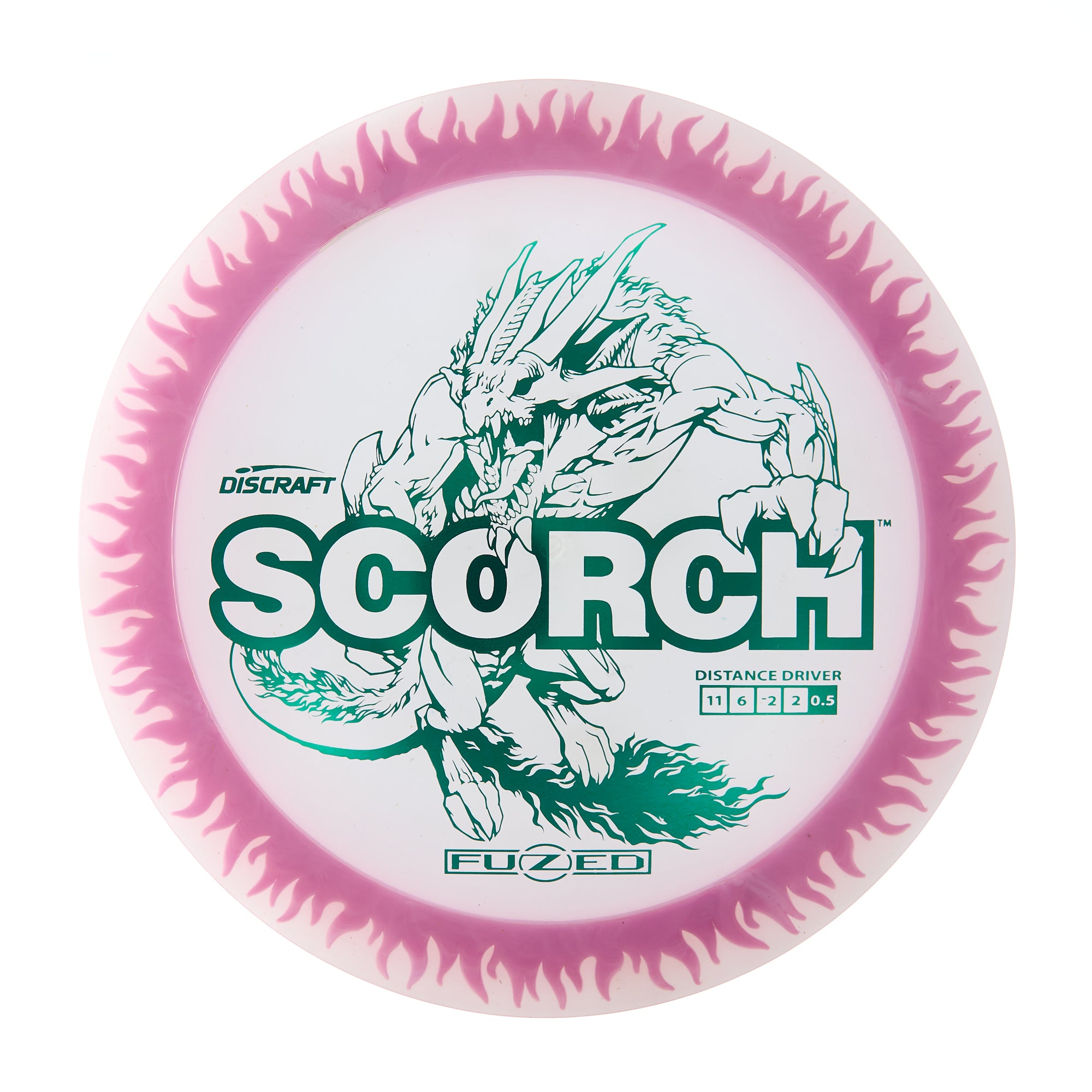 Flame Pattern Fuzed Line Scorch