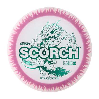 Flame Pattern Fuzed Line Scorch